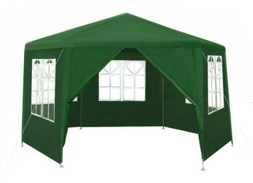 6-Hoekige Prieel - Pagode - Partytent - Prieel.Groen Nieuw, Tuin en Terras, Partytenten, Nieuw, Partytent, Ophalen of Verzenden