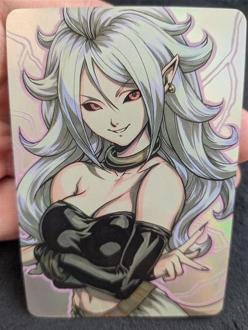 Android Dragon Ball Z Anime Foil Holo Card, Verzamelen, Stripfiguren, Nieuw, Plaatje, Poster of Sticker, Verzenden