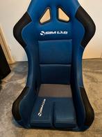 Sim-lab speed 3 bucket seat blauw/zwart, Ophalen, Zo goed als nieuw