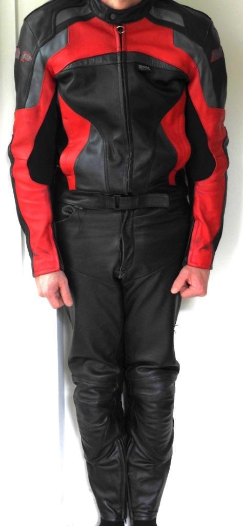2-delig MPQ Leren motor Motorpak jas maat 54 & broek maat 52, Motoren, Kleding | Motorkleding, Combipak, Tweedehands, Ophalen of Verzenden