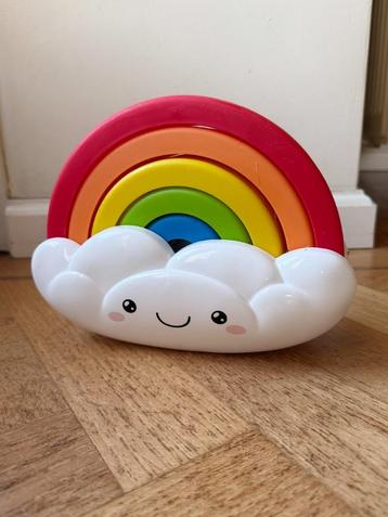 Stapeltoren regenboog wolk baby speelgoed dreumes peuter beschikbaar voor biedingen