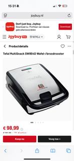 Tefal multisnack wafelijzer broodrooster, Ophalen, Zo goed als nieuw