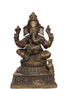 Oude Zuid-Indiase bronzen Ganesha (Ganapati), Ophalen of Verzenden, Gebruikt