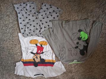 Kinderkleding korte pyjama Mickey Mouse maat 122-128 beschikbaar voor biedingen