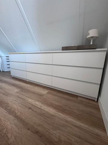 2 ladekasten – IKEA Kullen wit, set voor slechts €40 beschikbaar voor biedingen