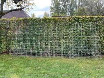 Betongaasmat gegalvaniseerd 4mm- 15x15cm- Diverse afmetingen beschikbaar voor biedingen