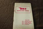 BSA D10 175cc Bantam Bushman 1967 instruction manual, Ophalen of Verzenden, Overige merken