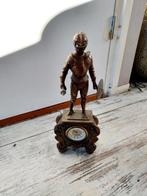 Antieke ridder klok, Huis en Inrichting, Ophalen of Verzenden, Gebruikt, Wandklok