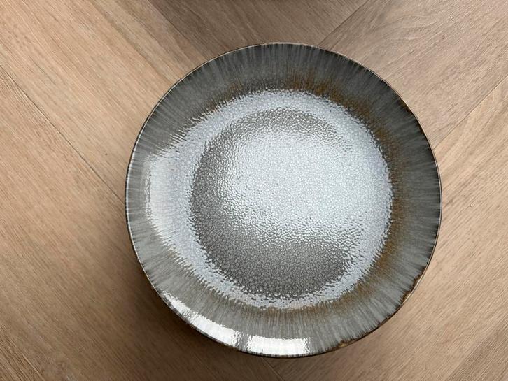 6 Hazel & Bos Juntos Blanco Artico Borden 24cm, Huis en Inrichting, Keuken | Servies, Zo goed als nieuw, Bord(en), Overige stijlen