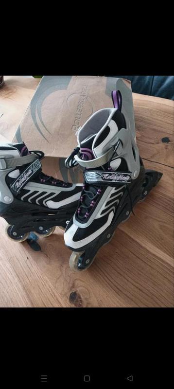 Rollerblade inlineskates + bescherming maat 40.5 beschikbaar voor biedingen