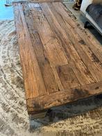 Unieke salontafel van massief hout – perfecte staat, Ophalen of Verzenden, Zo goed als nieuw, 180 tot 250 cm, Overige typen