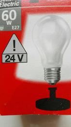 24 volt, 60W, E27. 8 stuks samen voor € 4,00, Huis en Inrichting, Lampen | Overige, Nieuw, Ophalen of Verzenden