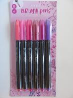 Avec roze brushpennen, Ophalen of Verzenden, Nieuw, Potlood of Stift