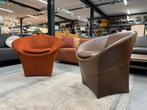 Nieuw Label Ace fauteuil Bovino leer design stoel, Huis en Inrichting, Fauteuils, Label van den berg, Nieuw, Ophalen of Verzenden