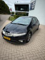 Honda Civic 1.8I Comfort Executive 5DR 2007 Zwart, Auto's, Voorwielaandrijving, 15 km/l, 4 cilinders, Zwart