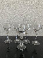 Antieke Borrelglazen Set van 5, Antiek en Kunst, Ophalen