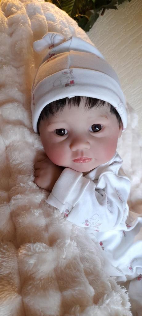 Reborn baby Lali, Verzamelen, Poppen, Nieuw, Babypop, Verzenden