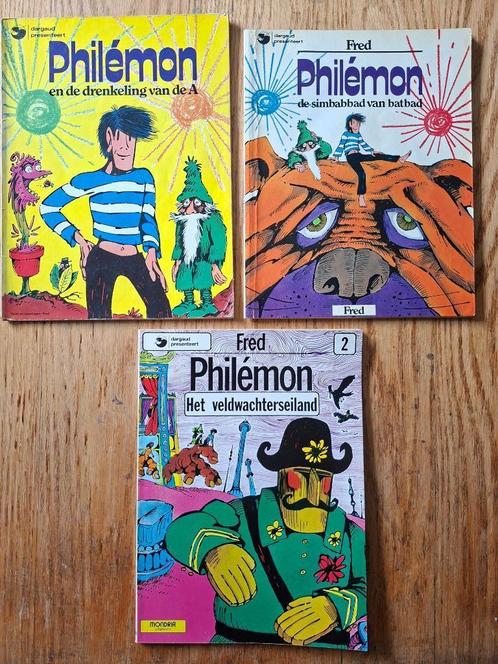 Philemon 3x 2, 6, 7 Fred, ook los te koop of ruil  Philémon, Boeken, Stripboeken, Gelezen, Meerdere stripboeken, Ophalen of Verzenden