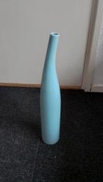 Schitterende Lichtblauwe Hoge Vaas 43cm/2.5cm/8cm, Huis en Inrichting, Woonaccessoires | Vazen, Ophalen, Nieuw, Blauw, Minder dan 50 cm