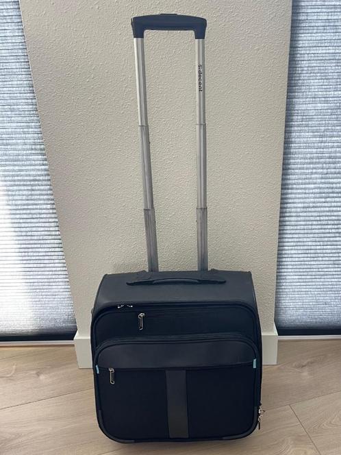 Decent B-CORSO  business trolley, Sieraden, Tassen en Uiterlijk, Koffers, Gebruikt, Minder dan 50 cm, 35 tot 45 cm, Uitschuifbare handgreep