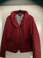 Taifun, rood gewatteerd jasje, mt42, deelbare rits, drukkers, Ophalen of Verzenden, Zo goed als nieuw, Maat 42/44 (L), Rood