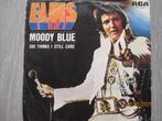 Elvis Presley   -   Moody blue, Cd's en Dvd's, Vinyl Singles, Verzenden, 7 inch, Single, Zo goed als nieuw