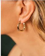 18 krt vergulde oorringen Laura Ferini NIEUW, Overige materialen, Hangers, Nieuw, Ophalen of Verzenden