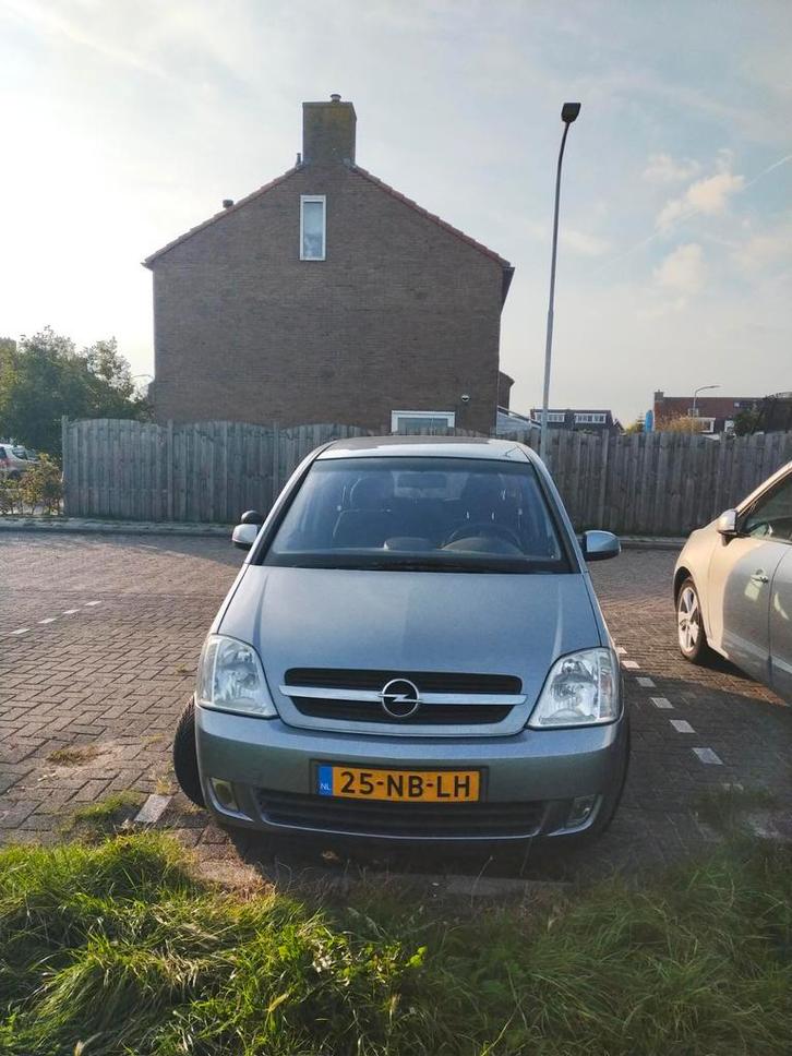 Opel Meriva 1.8 16V 2003 Grijs, Auto's, Opel, Particulier, Meriva, Benzine, E, MPV, Handgeschakeld, Origineel Nederlands, Zilver of Grijs