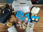 Medela freestyle borstkolf, zeer complete set, Ophalen of Verzenden, Gebruikt, Borstkolf
