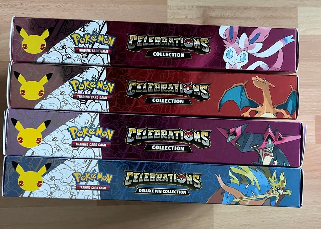 Pokemon Celebrations 25th anniversary Collection Box Set, Ophalen of Verzenden, Nieuw, Boosterbox, Foil
