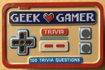 Kaartspel Geek Gamer Trivia - vanaf 6 jaar - ZGAN, Een of twee spelers, Ophalen of Verzenden, Zo goed als nieuw