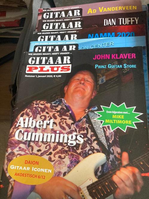 Gitaar plus vakliteratuur muziek muzikant gitarist, Boeken, Tijdschriften en Kranten, Zo goed als nieuw, Ophalen of Verzenden