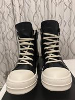 Rick Owens Leather Black High Ramones, Verzenden, Zwart, Boots, Zo goed als nieuw