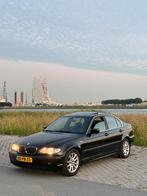 BMW 3-Serie 2.5 I 325 AUT 2004 Zwart e46 2e eigenaar, Auto's, Automaat, Achterwielaandrijving, 74 €/maand, Zwart