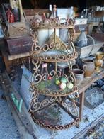 bijzondere Franse gietijzeren etagère, Antiek en Kunst, Ophalen