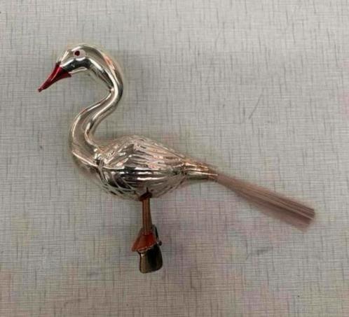 Kerstbal drie mooie antieke pauwe vogels kerstbal, Diversen, Kerst, Ophalen of Verzenden