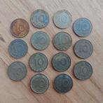 14x 10 Pfennig Bundesrepublik Deutschland - Duitsland, Postzegels en Munten, Munten | Europa | Niet-Euromunten, Duitsland, Ophalen