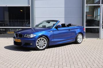 Bmw 1-SERIE 118I CABRIO AUT M PAKKET/STOEL.VERW/CLIMA/NAVI beschikbaar voor biedingen
