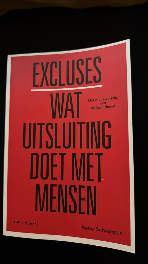 Beno Schraepen - Excluses, Boeken, Politiek en Maatschappij, Nieuw, Maatschappij en Samenleving, Nederland, Ophalen of Verzenden