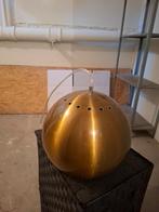 Messing hanglamp – bolvormig, Ophalen, Zo goed als nieuw, 50 tot 75 cm