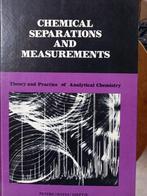 Chemical separations and measurements Peters/Hayes/Hieftje, Gelezen, Ophalen of Verzenden
