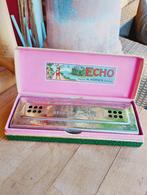 Vintage mondharmonica the Echo harp M. Hohner made i Germany, Ophalen of Verzenden, Gebruikt