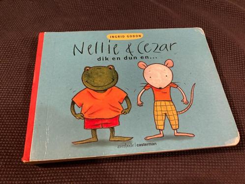 🐸 dik en dun en .... - Nellie & Cezar, Boeken, Kinderboeken | Baby's en Peuters, Gelezen, Ophalen of Verzenden