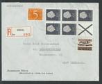 Aangetekende brief Eersel – BRB 1966, Postzegels en Munten, Brieven en Enveloppen | Nederland, Ophalen of Verzenden, Brief