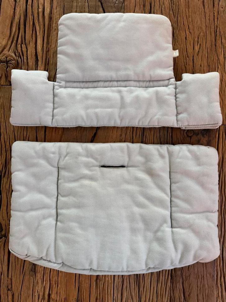 Stokke kussenset grijs, Tripp Trapp stoel, Kinderen en Baby's, Kinderstoelen, Gebruikt, Meegroeistoel, Ophalen of Verzenden