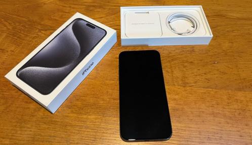 iPhone 15 Pro Max 265gb zwart, Telecommunicatie, Mobiele telefoons | Apple iPhone, Zo goed als nieuw, 256 GB, Zonder abonnement