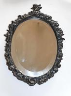 Spiegeltje, vintage met cupido, geslepen glas, lief, Ophalen, Minder dan 50 cm, Gebruikt, Minder dan 100 cm