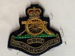 Royal Artillery Association Blazer Badge, Verzamelen, Militaria | Tweede Wereldoorlog, Embleem of Badge, Engeland, Landmacht, Verzenden