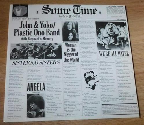 John & Yoko / The Plastic Ono Band – Some Time In New York C, Cd's en Dvd's, Vinyl | Rock, Gebruikt, Alternative, Overige formaten