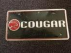 Kentekenplaat licenseplate Mercury Cougar USA, Auto's, Gebruikt, Ophalen of Verzenden